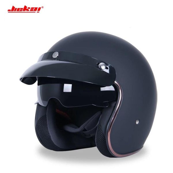 motorcycle helmets jiekai universal helmet retro open face cold protection safe riding scooter headpiece with visor l xl
motorcycle helmets jiekai universal helmet retro open face cold protection safe riding scooter headpiece with visor l xl