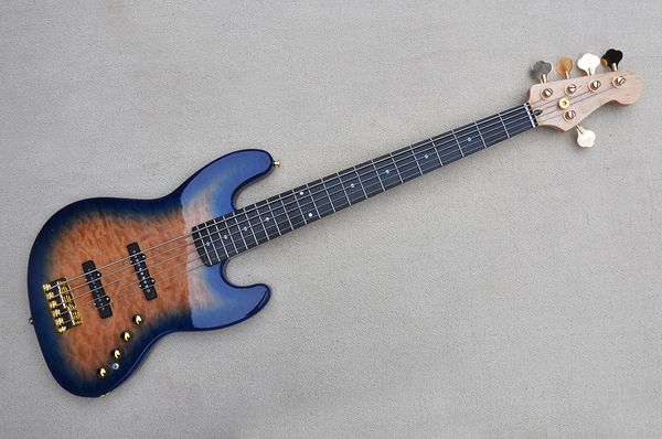 factory custom blue 5 strings electric bass guitar,quilted maple veneer,ebony fingerboard,gold hardware,ash body,can be customized
factory custom blue 5 strings electric bass guitar,quilted maple veneer,ebony fingerboard,gold hardware,ash body,can be customized