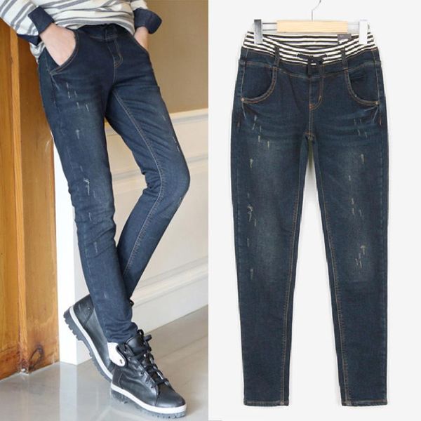 women's jeans 2021 autumn vintage woman high waist loose boyfriend for women plus size casual straight, Blue
women's jeans 2021 autumn vintage woman high waist loose boyfriend for women plus size casual straight, Blue