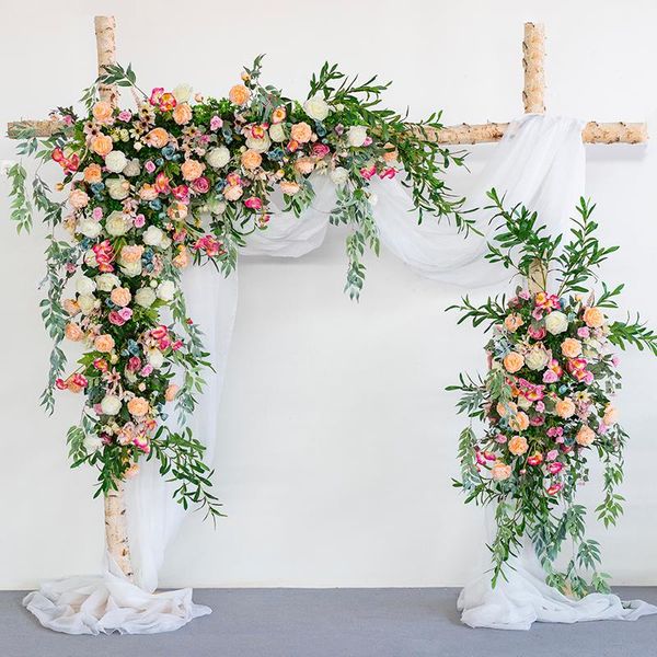 decorative flowers & wreaths beauty shop decoration creativity fake flower simulation wall row wedding props archways backgroun road
decorative flowers & wreaths beauty shop decoration creativity fake flower simulation wall row wedding props archways backgroun road