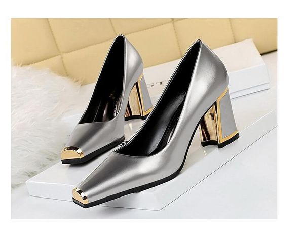dress shoes fashion thick with low-rise face shallow square high-heeled banquet low women's single hig, Black
dress shoes fashion thick with low-rise face shallow square high-heeled banquet low women's single hig, Black