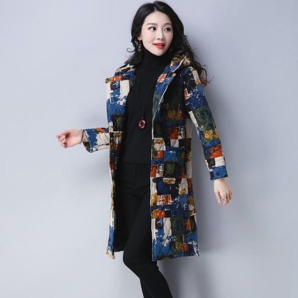 Women's Down & Parkas 2021 Winter Fashion Clothing Plus Size Hooded Collar Clothes Loose Splice Thicken Female Boutique Cotton Coat YZH335 ZX81, Black
Women's Down & Parkas 2021 Winter Fashion Clothing Plus Size Hooded Collar Clothes Loose Splice Thicken Female Boutique Cotton Coat YZH335 ZX81, Black
