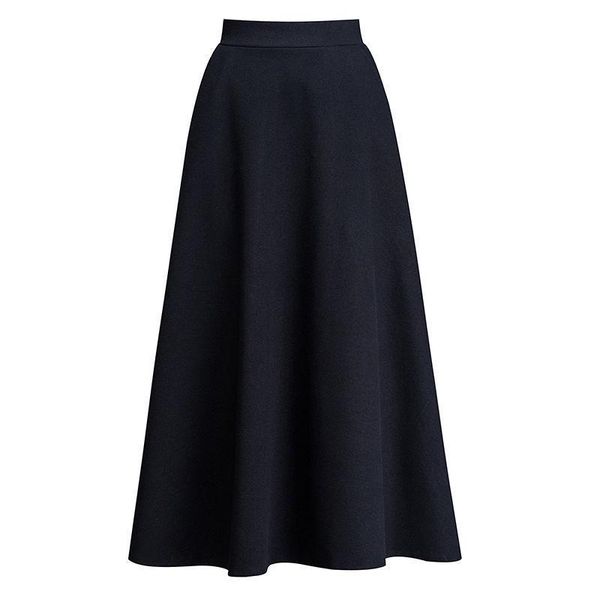 skirts women's woolen long skirt, fashionable high-waisted casual thickened warmth stretch a-line skirt, Black
skirts women's woolen long skirt, fashionable high-waisted casual thickened warmth stretch a-line skirt, Black