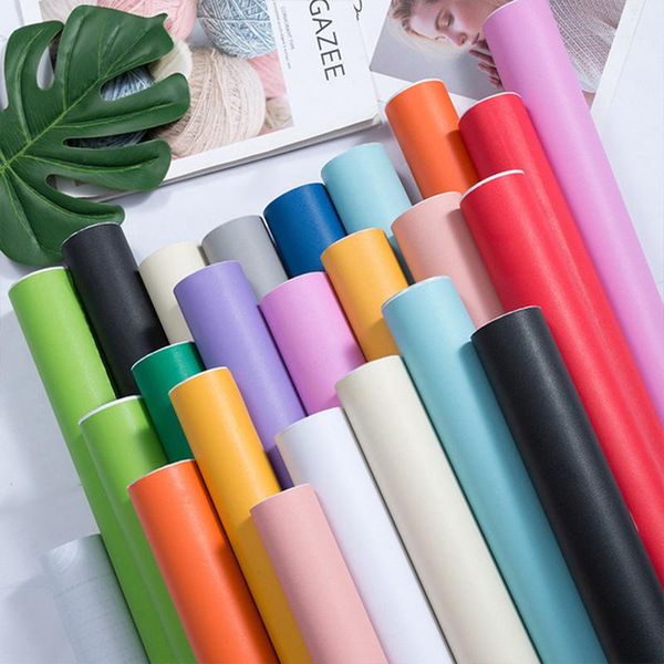solid pvc wallpaper self-adhesive furniture protect stickers waterproof bedroom living room kitchen counter-wall papers wallpapers
solid pvc wallpaper self-adhesive furniture protect stickers waterproof bedroom living room kitchen counter-wall papers wallpapers