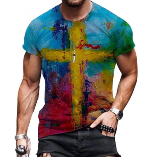 fashion men t-shirt cross print casual short sleeve o neck slim cotton blend pullover summer streetwear tee shirts men's t-shirts, White;black
fashion men t-shirt cross print casual short sleeve o neck slim cotton blend pullover summer streetwear tee shirts men's t-shirts, White;black