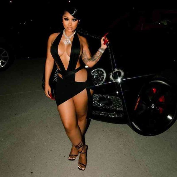 bandage halter crop women tracksuits and high waist skirt 2 piece set club party matching streetwear outfits tracksuit, Gray
bandage halter crop women tracksuits and high waist skirt 2 piece set club party matching streetwear outfits tracksuit, Gray