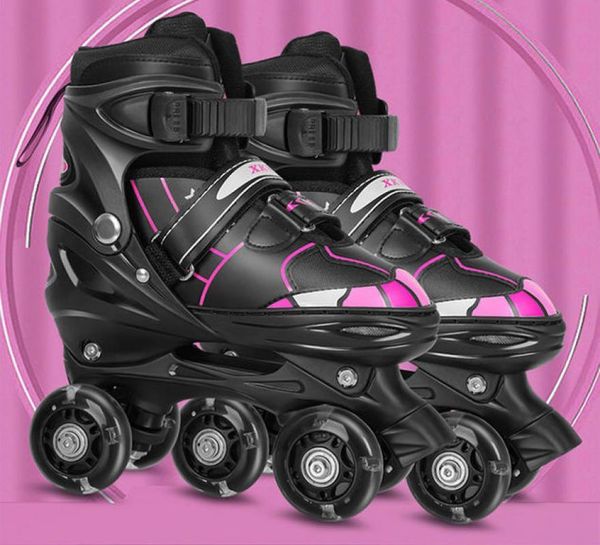 inline & roller skates children double row skating shoes for kids adjustable sneaker flash pu wheel patines breathable sport
inline & roller skates children double row skating shoes for kids adjustable sneaker flash pu wheel patines breathable sport