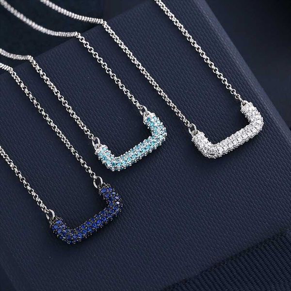 chains 100%925 sterling silver square colorful necklace female style fashion classic mid-length sweater chain
chains 100%925 sterling silver square colorful necklace female style fashion classic mid-length sweater chain