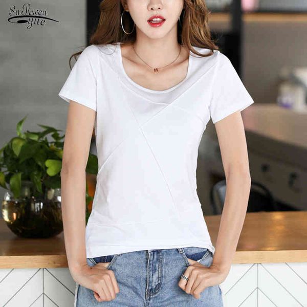 summer slim solid short sleeve shirts women korean style casual cotton women's blouse plus size pullover womens 9508 210508, White
summer slim solid short sleeve shirts women korean style casual cotton women's blouse plus size pullover womens 9508 210508, White