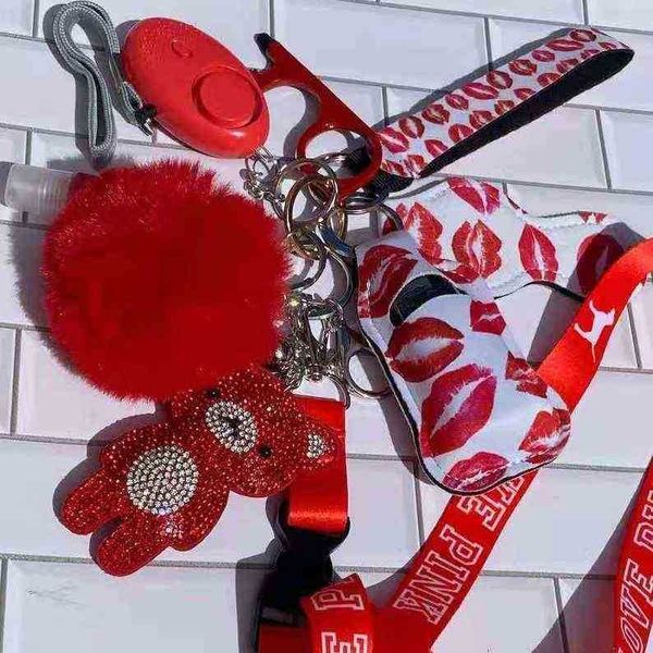self defense keychain safety protection key chain teddy bear lanyard alarm puff ball wholesale vendor lip gloss for women girls, Slivery;golden
self defense keychain safety protection key chain teddy bear lanyard alarm puff ball wholesale vendor lip gloss for women girls, Slivery;golden