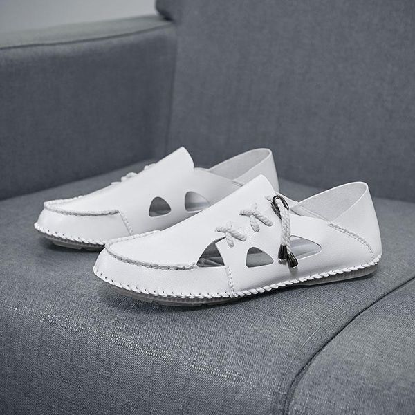 sandals men summer sandal leather man outdoor beach shoes flat big handmade hollow out mens casual 2021 large sizes white, Black
sandals men summer sandal leather man outdoor beach shoes flat big handmade hollow out mens casual 2021 large sizes white, Black