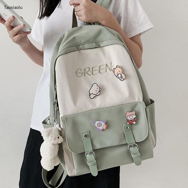 backpack classic fashion cute girls female kawaii nylon student men black schoolbag for lady waterproof bookbag mochila
backpack classic fashion cute girls female kawaii nylon student men black schoolbag for lady waterproof bookbag mochila