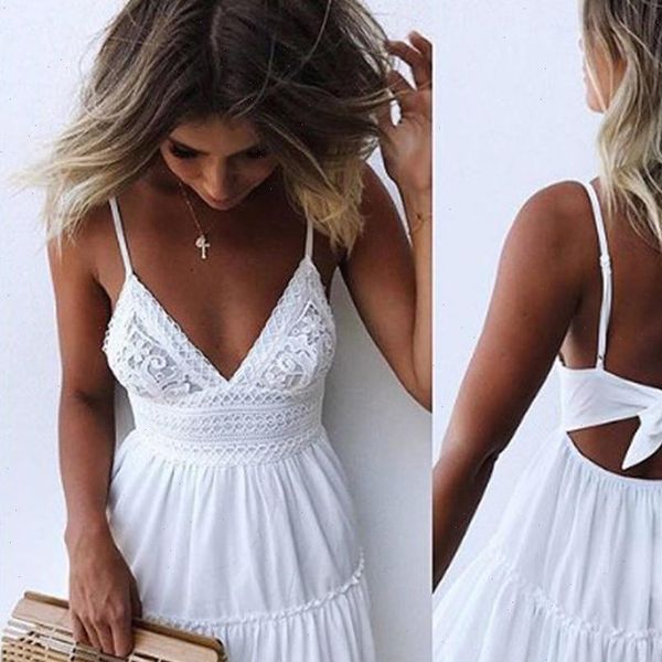 summer strappy lace white womens dress mini beach v neck party sundress black yellow pink, Black;gray
summer strappy lace white womens dress mini beach v neck party sundress black yellow pink, Black;gray
