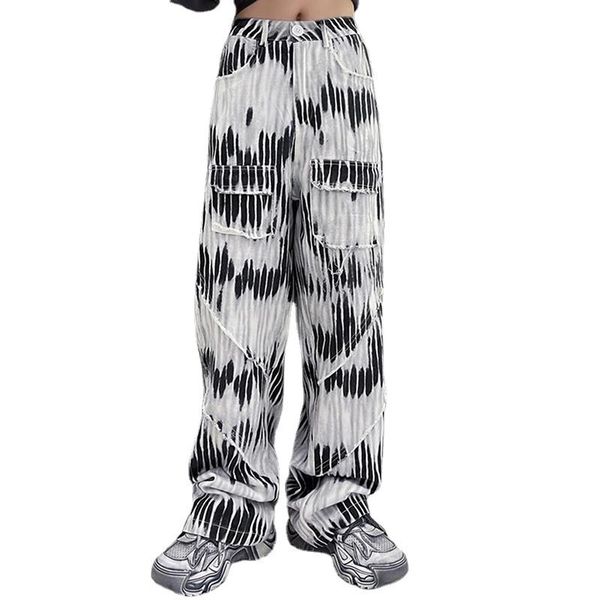 women's pants & capris white pattern printed long wide leg trousers loose fit women high waist fashion tide spring autumn 2021, Black;white
women's pants & capris white pattern printed long wide leg trousers loose fit women high waist fashion tide spring autumn 2021, Black;white