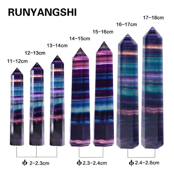 decorative objects & figurines natural crystals rainbow fluorite crytsal obelisk wand specimen healing stone rock mineral home decoration
decorative objects & figurines natural crystals rainbow fluorite crytsal obelisk wand specimen healing stone rock mineral home decoration