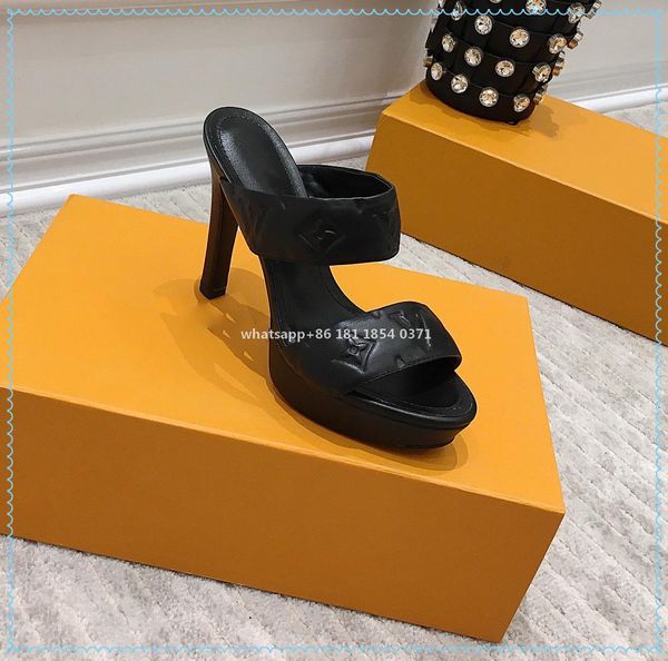2021sa luxury slippers qualtiy designer comfortable brand women's summer high heeled sandals size35-43, Black
2021sa luxury slippers qualtiy designer comfortable brand women's summer high heeled sandals size35-43, Black