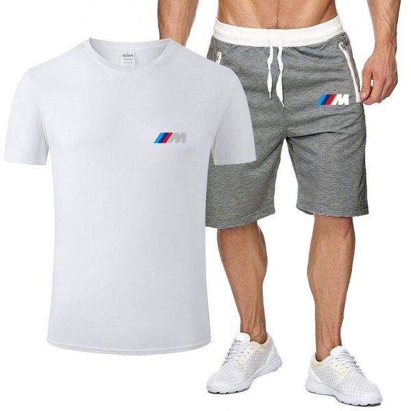 men's tracksuits 2021 summer casual suit t shirt + trousers two piece sportswear gym brand, Gray
men's tracksuits 2021 summer casual suit t shirt + trousers two piece sportswear gym brand, Gray