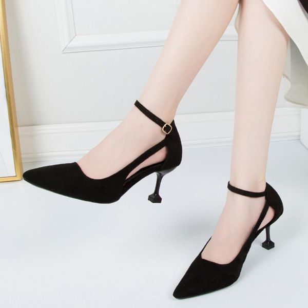 dress shoes sagace women elegant thin high heel pointed toe sandals party singel heels ladies casual buckle strap single, Black
dress shoes sagace women elegant thin high heel pointed toe sandals party singel heels ladies casual buckle strap single, Black