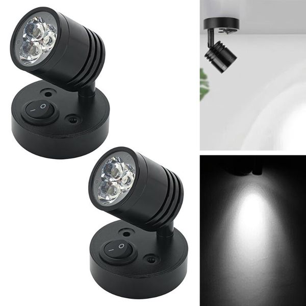 wall lamps 2pcs dc12v 3w led reading light lamp 6000k camper van caravan boat interior spot rv bedside night
wall lamps 2pcs dc12v 3w led reading light lamp 6000k camper van caravan boat interior spot rv bedside night