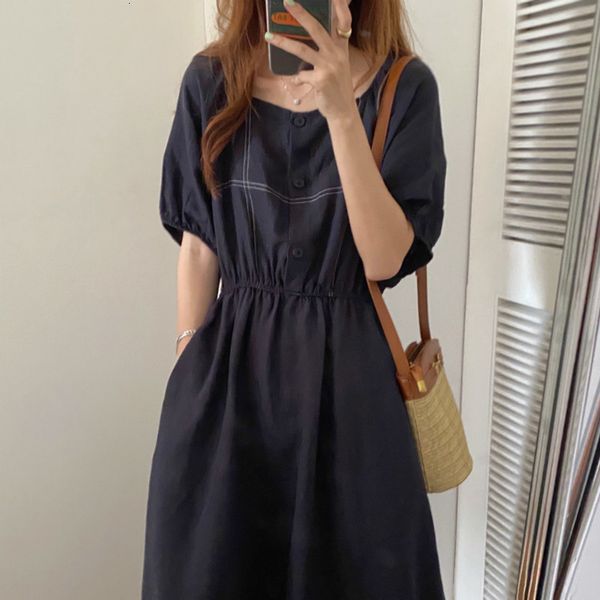 casual dresses women summer vintage square collar long shirt dress elastic high waist large hem midi revealed thread bt27, Black;gray
casual dresses women summer vintage square collar long shirt dress elastic high waist large hem midi revealed thread bt27, Black;gray