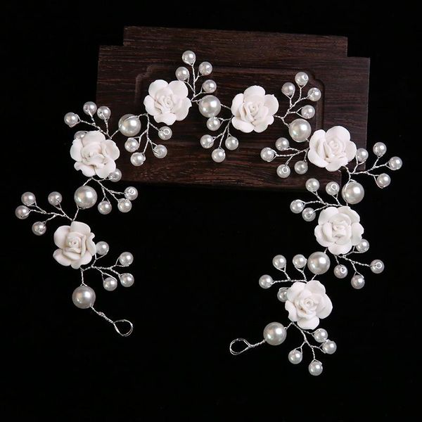 hair clips & barrettes handmade wedding white flower accessories crystal pearl headband hairbands bridal head gift, Golden;silver
hair clips & barrettes handmade wedding white flower accessories crystal pearl headband hairbands bridal head gift, Golden;silver
