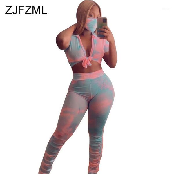 tie dyeing print women two piece set bow short sleeve crop stacked skinny flare sweatpant club outfit vintage tracksuits dress, White
tie dyeing print women two piece set bow short sleeve crop stacked skinny flare sweatpant club outfit vintage tracksuits dress, White
