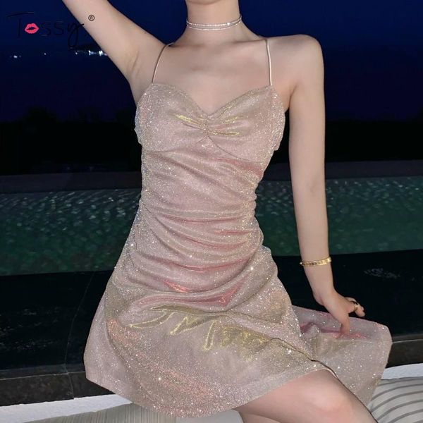 tossy tight-fitting dress designs spaghetti strap pink bright party chic 2021 spring brands lace up evening vestidos casual dresses, Black;gray
tossy tight-fitting dress designs spaghetti strap pink bright party chic 2021 spring brands lace up evening vestidos casual dresses, Black;gray