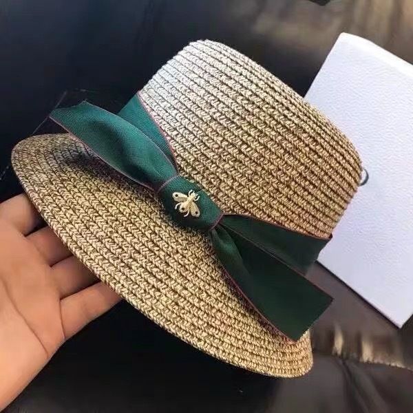 same bow tie bee straw hat elegant lady basin hat for summer outing sun shading foldable tide, Blue;gray
same bow tie bee straw hat elegant lady basin hat for summer outing sun shading foldable tide, Blue;gray
