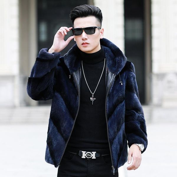 men's leather & faux 2021 real fur coat natural mink winter jacket men clothes mens shearling warm outwear veste homme 2101 yy658, Black
men's leather & faux 2021 real fur coat natural mink winter jacket men clothes mens shearling warm outwear veste homme 2101 yy658, Black