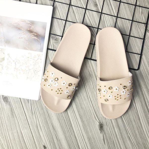 women's slippers open toe 2 cm high heels cute diamond flower fashion soft and comfortable non-slip bathroom summer, Black
women's slippers open toe 2 cm high heels cute diamond flower fashion soft and comfortable non-slip bathroom summer, Black