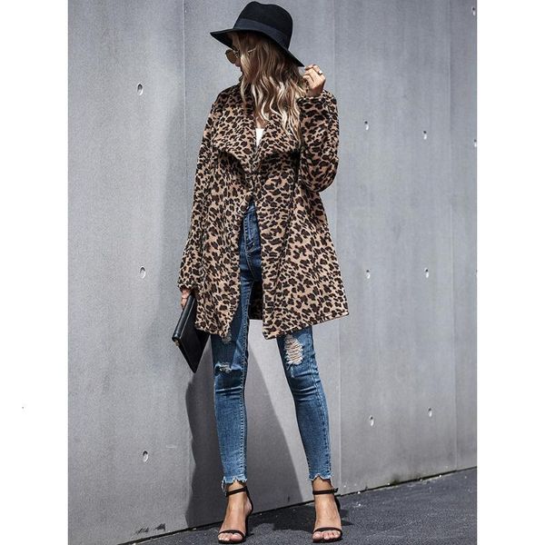 women's wool & blends european american -selling autumn winter fashion leopard-print faux fur woolen coat, Black
women's wool & blends european american -selling autumn winter fashion leopard-print faux fur woolen coat, Black