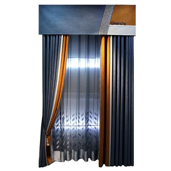 curtain & drapes custom high-end nordic minimalist modern blue stitching spelling curtains bedroom children window blackout customization
curtain & drapes custom high-end nordic minimalist modern blue stitching spelling curtains bedroom children window blackout customization
