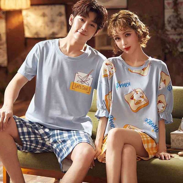 summer couple pajamas set cartoon womens sleepwears blue cat print cute girls cotton lounge fashion plaid shorts men women sleepwear, Black;red
summer couple pajamas set cartoon womens sleepwears blue cat print cute girls cotton lounge fashion plaid shorts men women sleepwear, Black;red