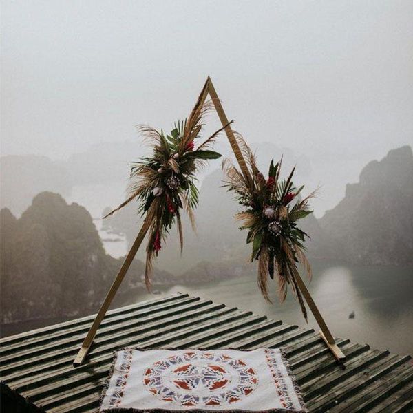 party decoration wedding arch wrought iron triangle flower backdrop geometric stage decor
party decoration wedding arch wrought iron triangle flower backdrop geometric stage decor
