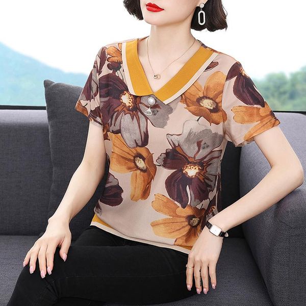 women's t-shirt coigarsam women t shirt summer 2021 casual short sleeve print o-neck design and color tee, White
women's t-shirt coigarsam women t shirt summer 2021 casual short sleeve print o-neck design and color tee, White
