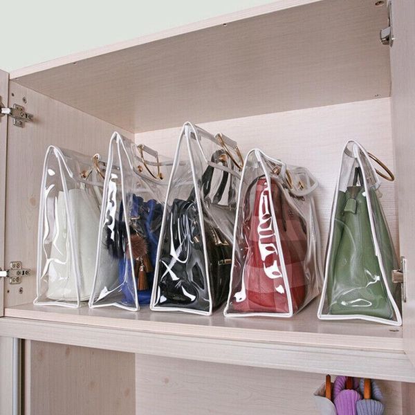 storage bags hanging handbag organizer dustproof closet space-saving bag transparent dust cover wardrobe purse
storage bags hanging handbag organizer dustproof closet space-saving bag transparent dust cover wardrobe purse