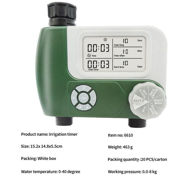 watering equipments programmable digital hose faucet timer battery operated automatic sprinkler system irrigation controller
watering equipments programmable digital hose faucet timer battery operated automatic sprinkler system irrigation controller