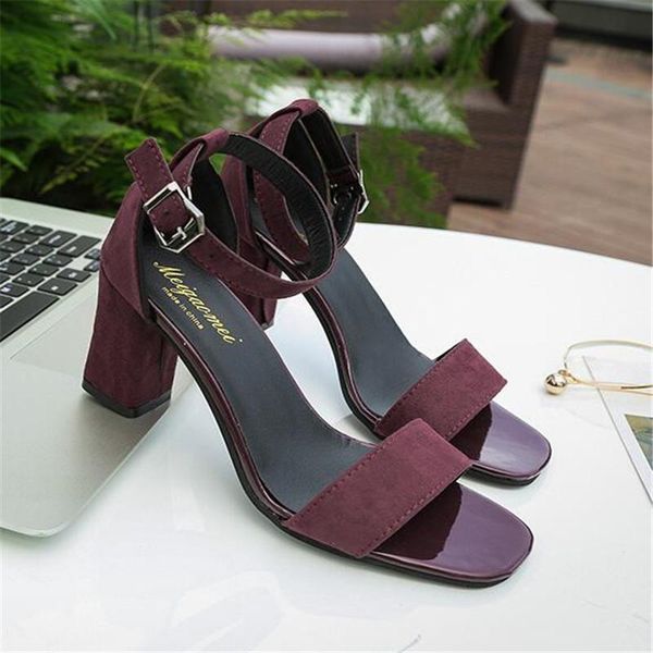 sandals 2021 ankle strap heels women 5/7cm summer shoes open toe chunky high party dress big size 34-40, Black
sandals 2021 ankle strap heels women 5/7cm summer shoes open toe chunky high party dress big size 34-40, Black