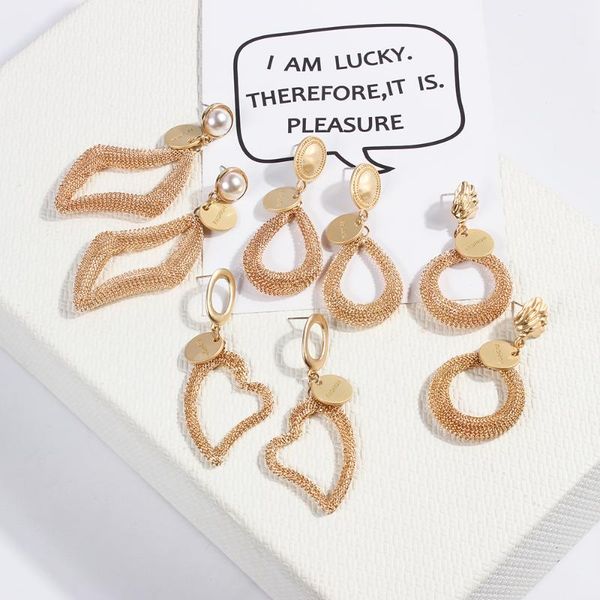 stud banny pink party mesh geometric earrings for women large rhombus round waterdrop heart post chic pendant, Golden;silver
stud banny pink party mesh geometric earrings for women large rhombus round waterdrop heart post chic pendant, Golden;silver