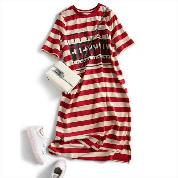 midi t shirt summer womens dress casual striped long o neck plus size short sleeve vestidos, Black;gray
midi t shirt summer womens dress casual striped long o neck plus size short sleeve vestidos, Black;gray