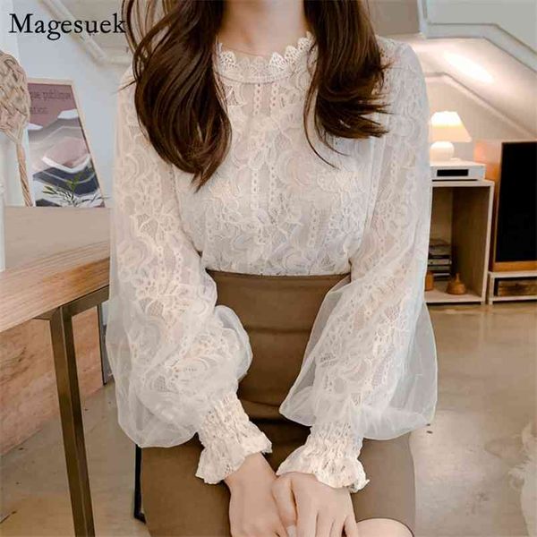 autumn lace floral blouse women korean sweet long sleeve and blouses vintage o-neck slim white shirt 10456 210512
autumn lace floral blouse women korean sweet long sleeve and blouses vintage o-neck slim white shirt 10456 210512