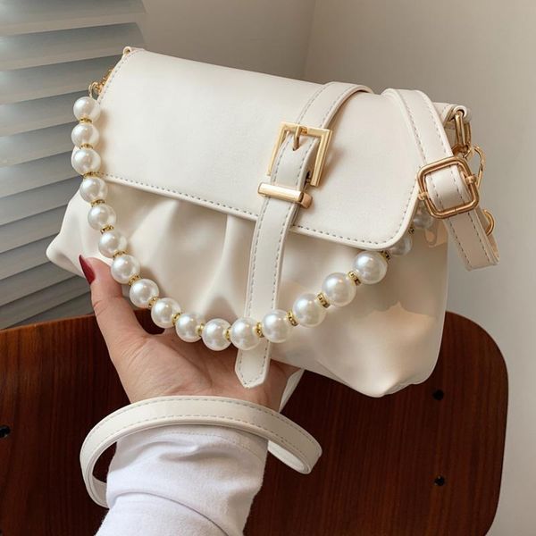 shoulder bags brand designer women's pearl bag 2021 fashion messenger high-quality korean one-shoulder fold small square
shoulder bags brand designer women's pearl bag 2021 fashion messenger high-quality korean one-shoulder fold small square