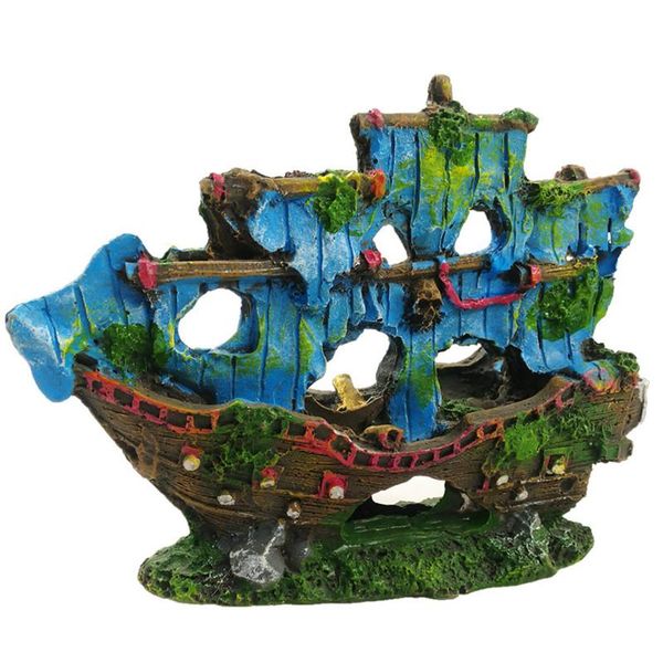 resin artificial sunk boat aquarium decoration fish tank wreck ship ornament cave stone rock for shrimp decorations
resin artificial sunk boat aquarium decoration fish tank wreck ship ornament cave stone rock for shrimp decorations