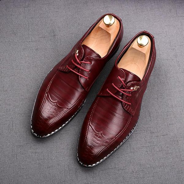 dress shoes arrival men's pointed black red rivet lace up flat male wedding party prom homecoming footwear zapatillas hombre
dress shoes arrival men's pointed black red rivet lace up flat male wedding party prom homecoming footwear zapatillas hombre