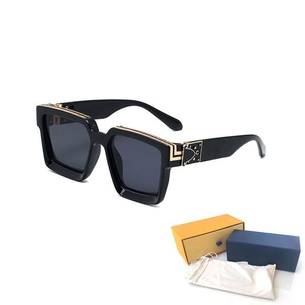 luxury womans sunglasses fashion mens sun glasses uv protection men designer eyeglass gradient metal hinge women spectacles, White;black
luxury womans sunglasses fashion mens sun glasses uv protection men designer eyeglass gradient metal hinge women spectacles, White;black