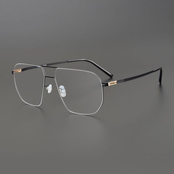 fashion sunglasses frames 2021 germany brand designer glasses men super light stainless steel pilot eyeglasses women spectacle frame, Black
fashion sunglasses frames 2021 germany brand designer glasses men super light stainless steel pilot eyeglasses women spectacle frame, Black