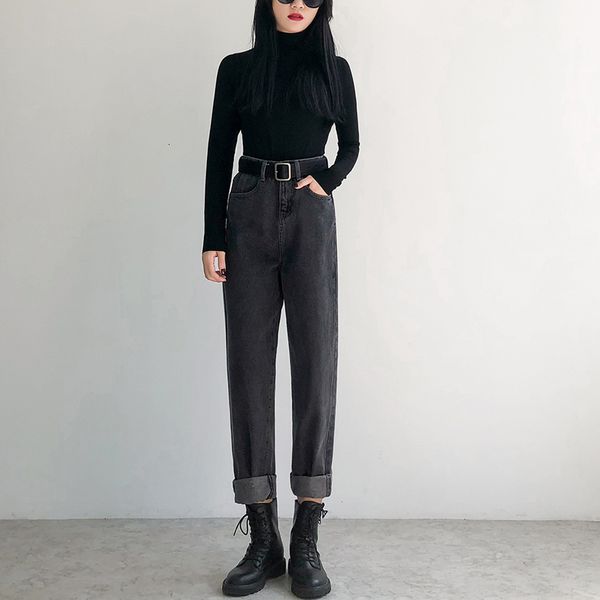 women's jeans fashion black gray solid for woman street wear vintage high waist denim pants casual jean female plus size u0g5, Blue
women's jeans fashion black gray solid for woman street wear vintage high waist denim pants casual jean female plus size u0g5, Blue