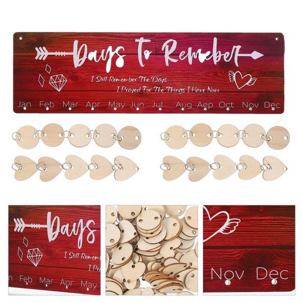 set family friends hanging diy wooden calendar birthday reminder board plaque gift wrap
set family friends hanging diy wooden calendar birthday reminder board plaque gift wrap