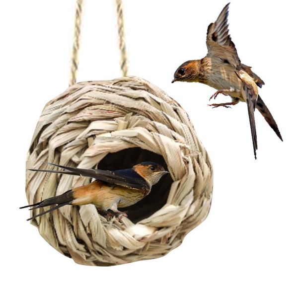 small animal supplies handmade straw natural bird nest/pigeon house parrot nest warm pet bedroom courtyard cages adornment
small animal supplies handmade straw natural bird nest/pigeon house parrot nest warm pet bedroom courtyard cages adornment