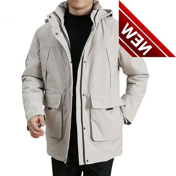 2021 winter down jacket men brand parka hooded long feather coat male casual oversized warm clothing thick, Black
2021 winter down jacket men brand parka hooded long feather coat male casual oversized warm clothing thick, Black